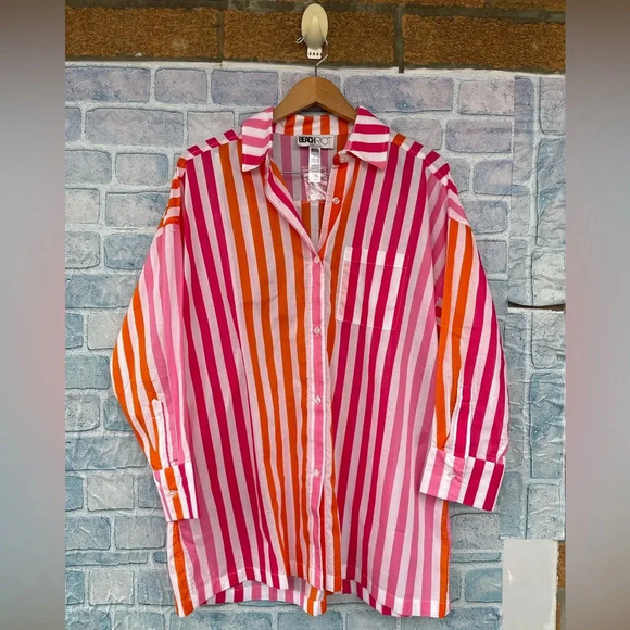 BEACH RIOT Alexa Top in Sunset Stripes S/M - Picture 3 of 12